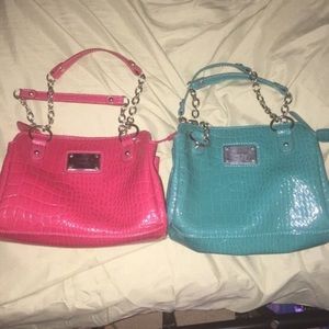 Liz Claiborne hand bags.